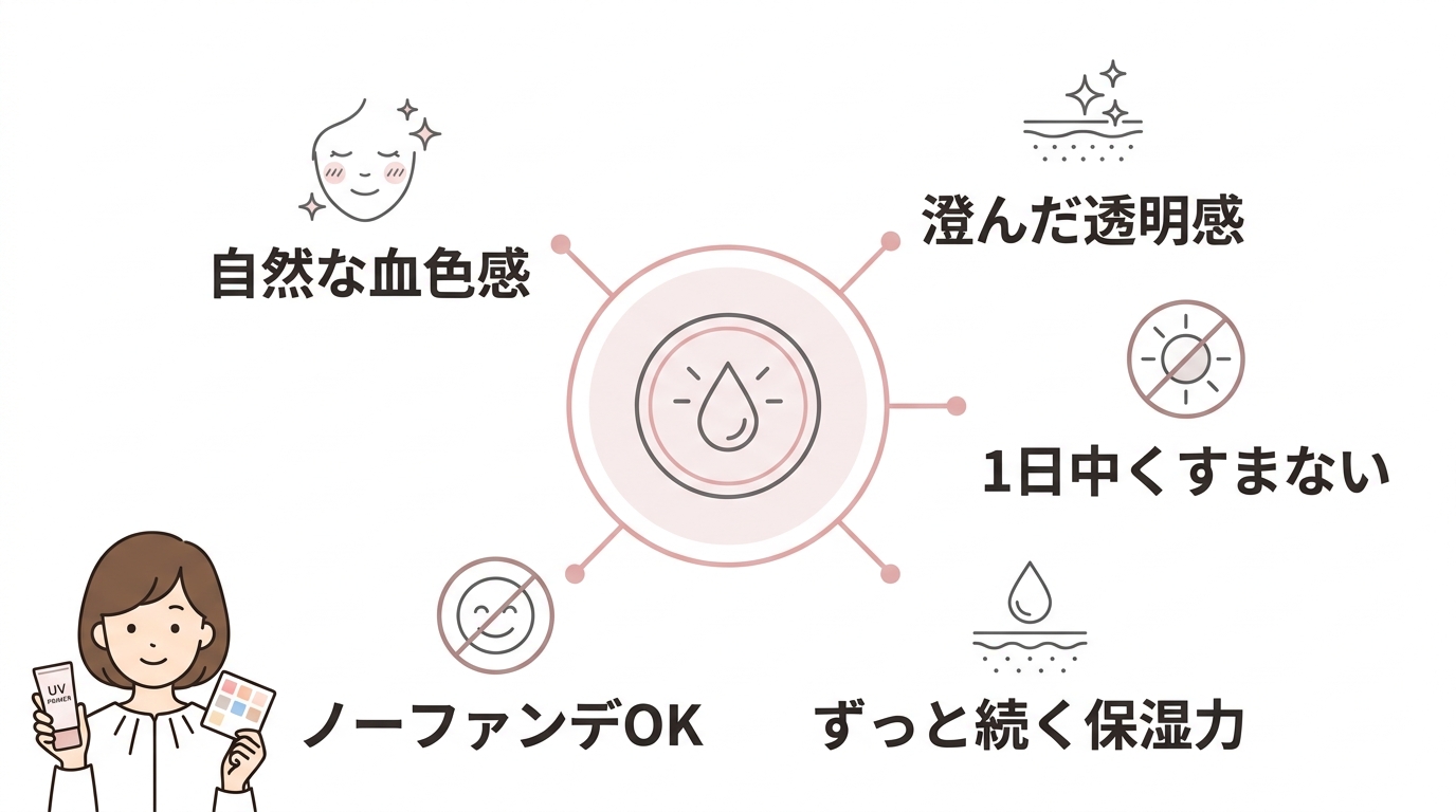 アスタリフト d-uvシールド トーンアップのメリット